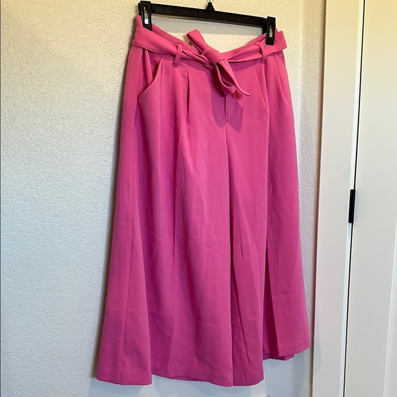 Anthropologie Maeve Tie-Waist Culottes Pants NWT size 8 - Picture 6 of 8